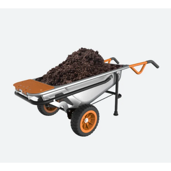🚜💪 CARRO DE JARDÍN RESISTENTE, MULTIFUNCIONAL Y TODO TERRENO 🌿🛠️