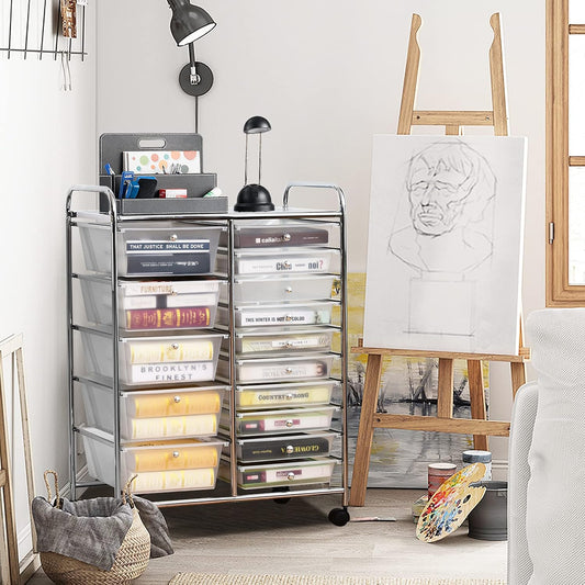 Organizador de gabinetes con ruedas