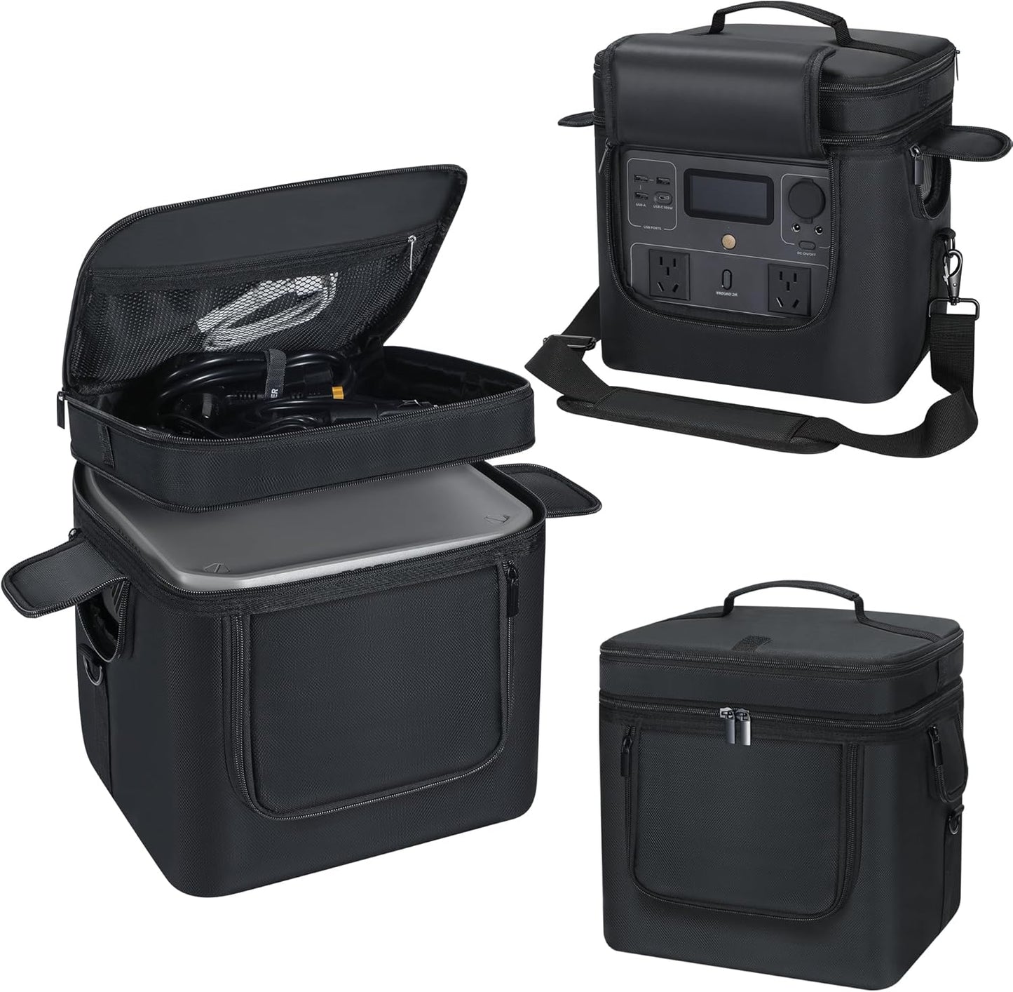 🔋 BOLSA DE TRANSPORTE PARA BATERIA ECOFLOW RIVER 2 MAX 🎒✨