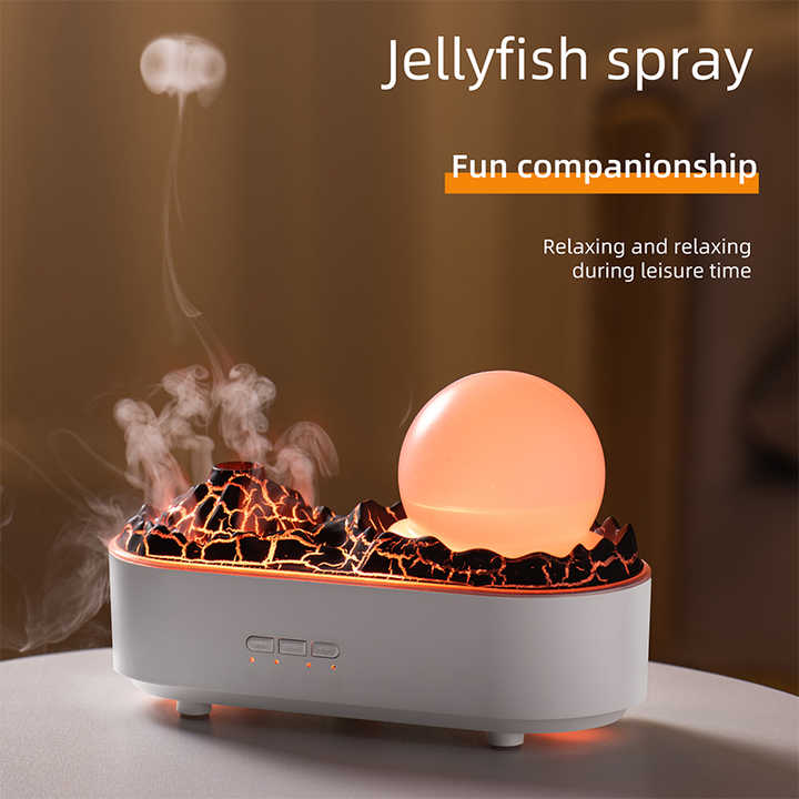 💨 HUMIDIFICADOR ULTRASÓNICO CON AROMATERAPIA Y LUZ LED 🌿