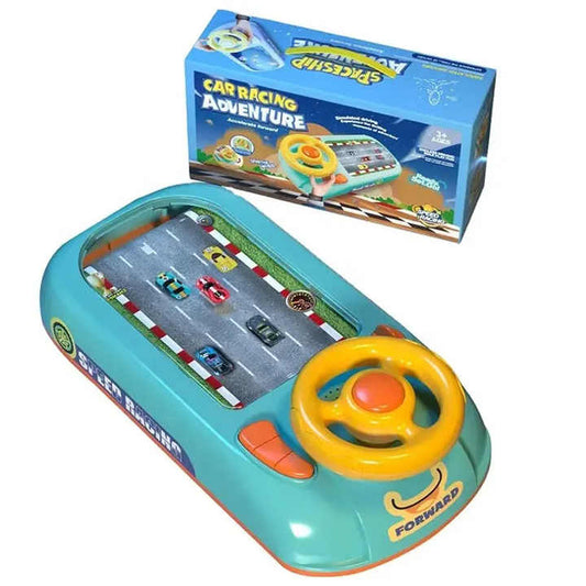 Consola de Juegos para Niños  Volante de Carreras