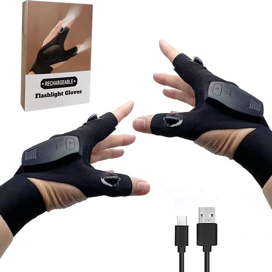 GUANTE DE LINTERNA LED RECARGABLE