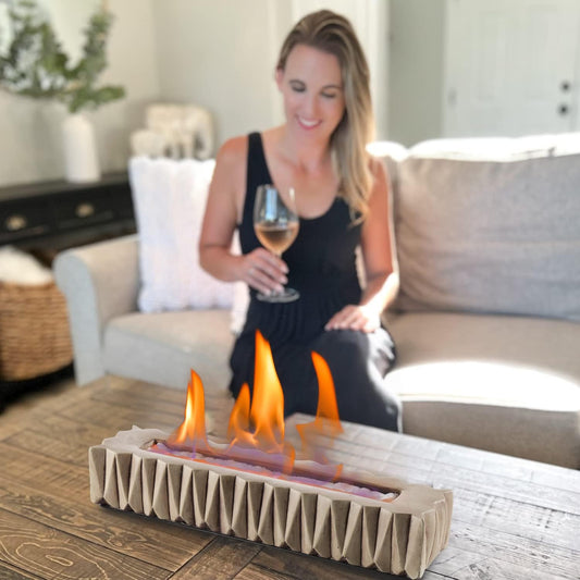 Mini Chimenea de Mesa sin Humo