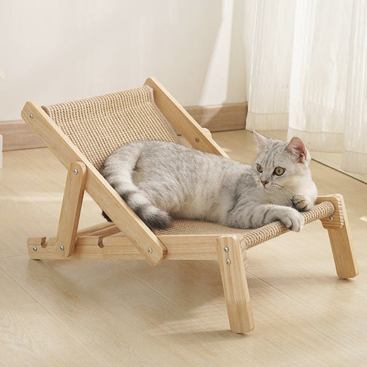 SILLÓN RASCADOR DE SISAL PARA GATOS