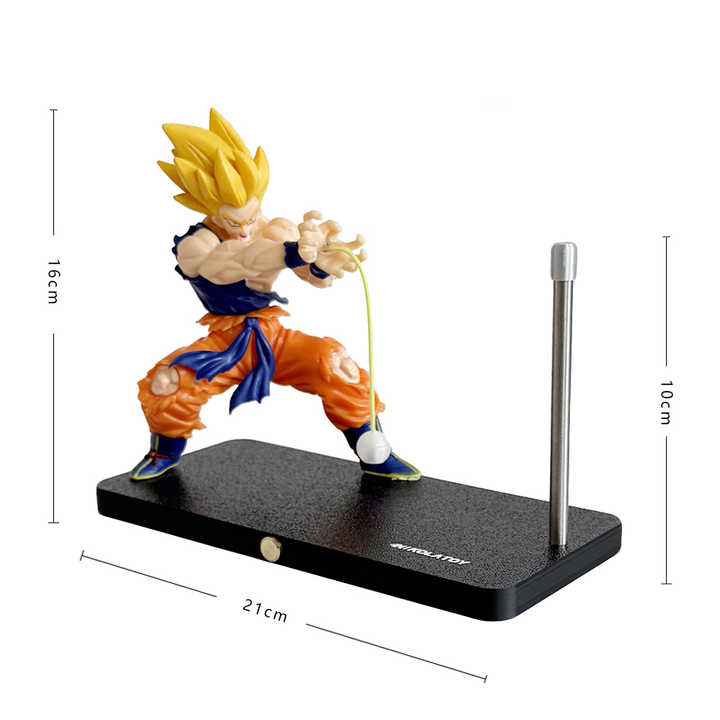 Lámpara de Escritorio Goku Saiyan con Inducción Magnética
