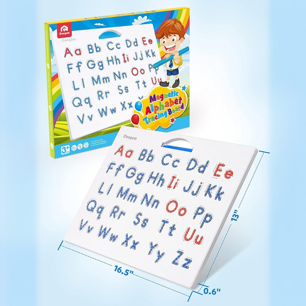 Tablero Magnético para Trazar Letras y Números