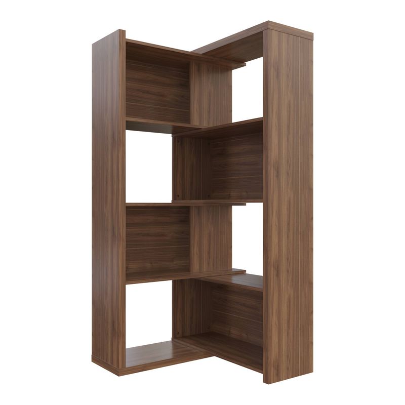 Estantería de Madera Expandible de 4 Niveles