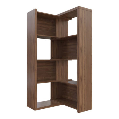 Estantería de Madera Expandible de 4 Niveles