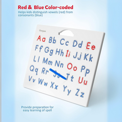 Tablero Magnético para Trazar Letras y Números