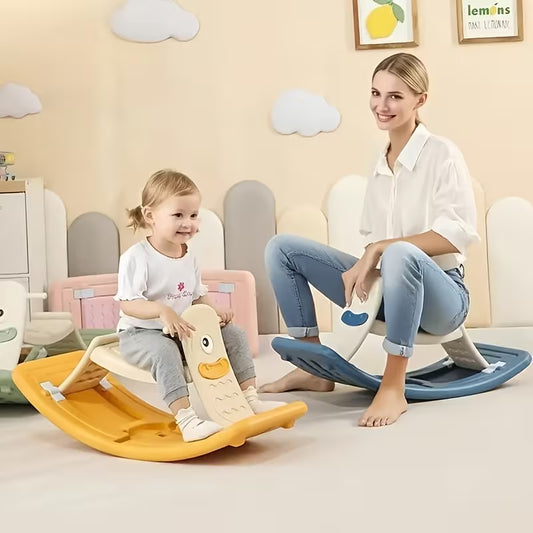 Tabla de Equilibrio Sensorial Multifuncional | Modos Intercambiables • Resistencia Ajustable • Diseño Curvo • Entrenamiento de Cuerpo Completo • Relajación y Juego en Interiores • Material PE Súper Duradero