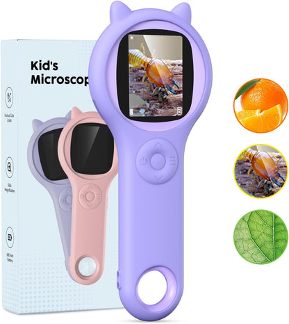 KIT EDUCATIVO-MICROSCOPIO DIGITAL PARA NIÑOS