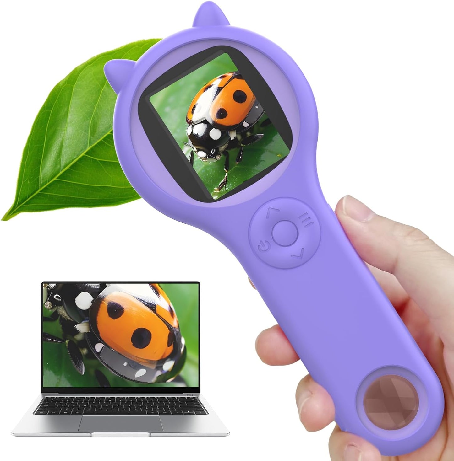 KIT EDUCATIVO-MICROSCOPIO DIGITAL PARA NIÑOS