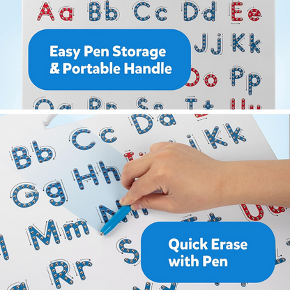 Tablero Magnético para Trazar Letras y Números