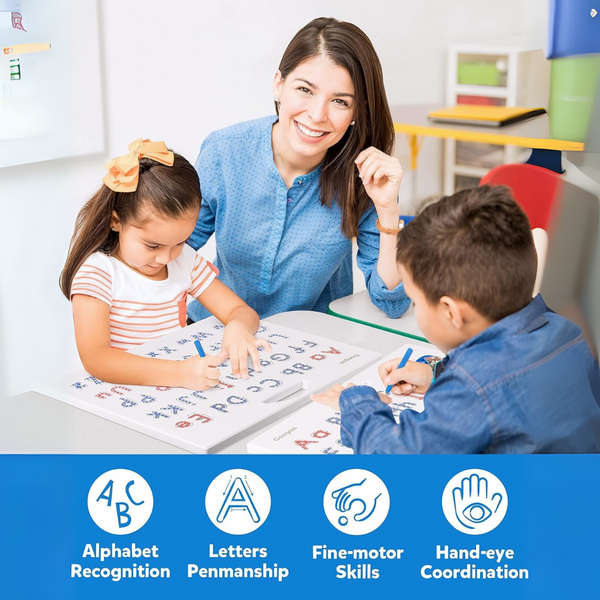 Tablero Magnético para Trazar Letras y Números