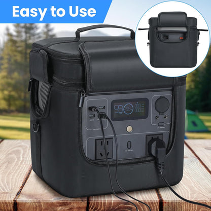 🔋 BOLSA DE TRANSPORTE PARA BATERIA ECOFLOW RIVER 2 MAX  🎒✨