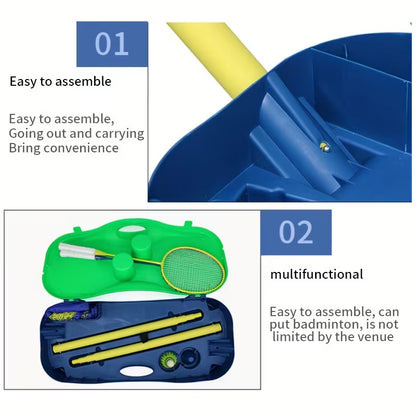 Red de Bádminton Portátil de 3m | Montaje Fácil + Bolsa de Almacenamiento
