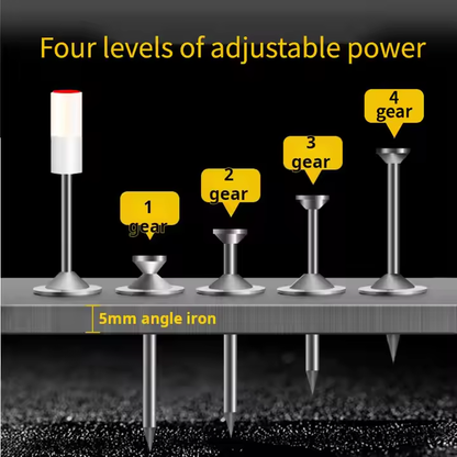 Pistola de Clavos Portátil de Mano – Mini Clavadora Potente para Madera, Hormigón y Construcción