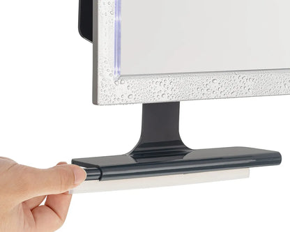 Espejo de Ducha Antivaho con LED y Espátula