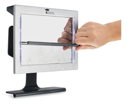 Espejo de Ducha Antivaho con LED y Espátula