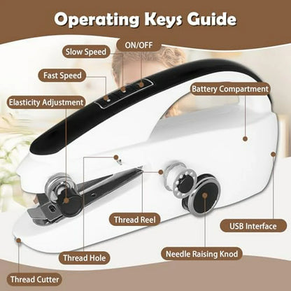 Máquina de Coser de Mano Portátil