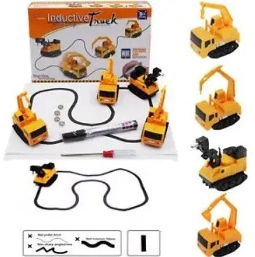 Carro Mágico Sigue la Línea Negra