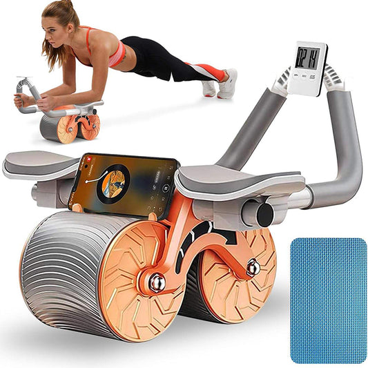 Rodillo Abdominal de Rebote Automático