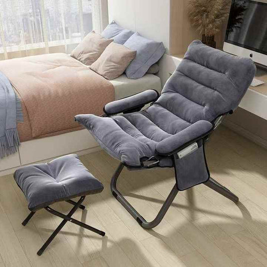 Sofá plegable con reposapiés incluido