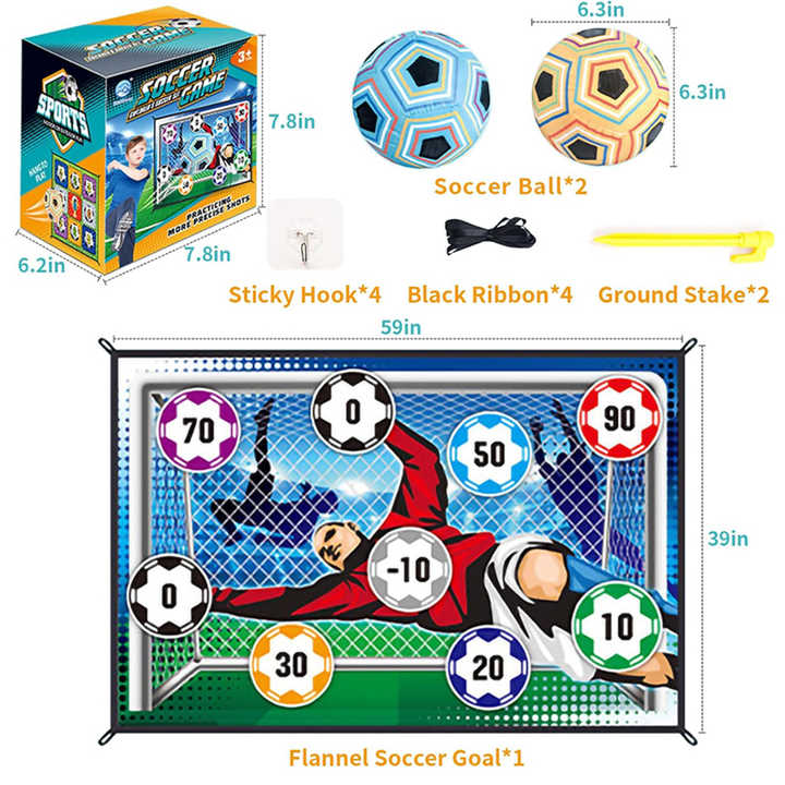 Juego de pelota de fútbol para interiores/exteriores