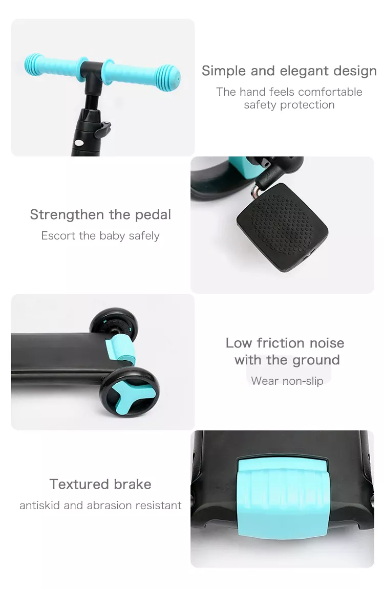 Triciclo Multifuncional 3 en 1 para Bebés | Scooter • Correpasillos • Patineta de 3 Ruedas • Evolutivo • Estable • Ideal para Primera Movilidad