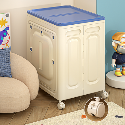 caja de Almacenamiento Plegable con Ruedas