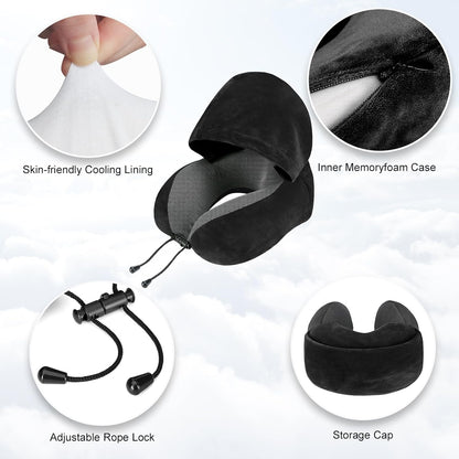 almohada ergonómica en forma de U