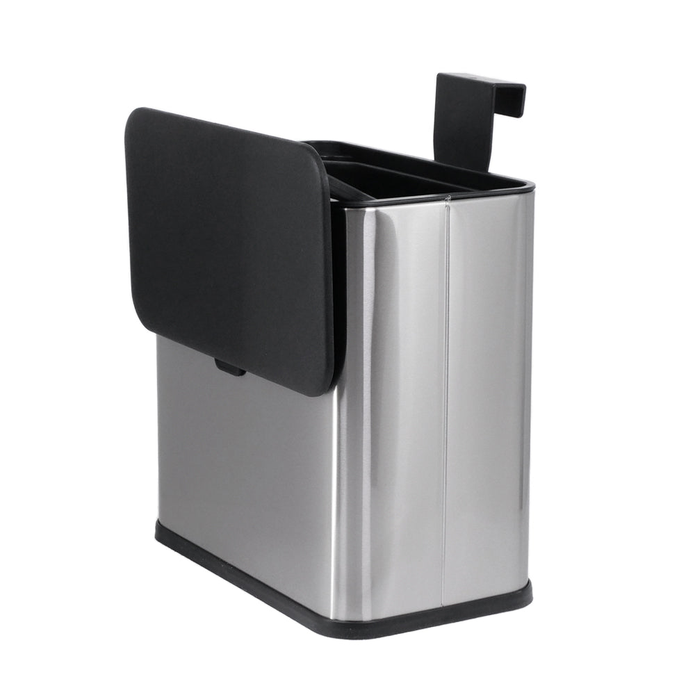 Cubo de Basura Colgante de Acero Inoxidable