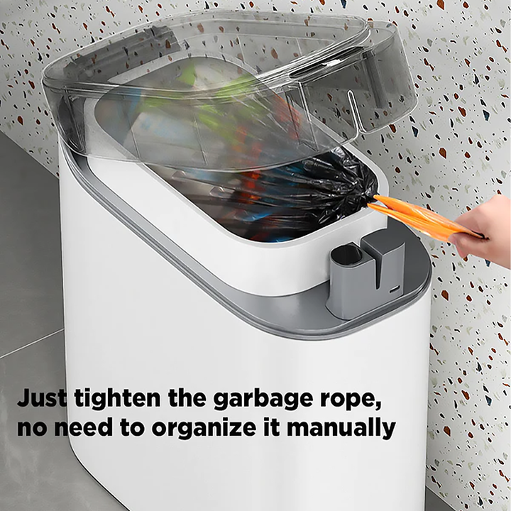 Cubo inteligente con sensor automático