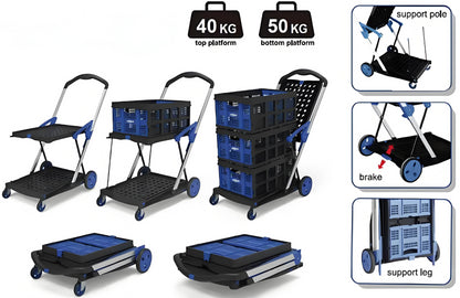 Carro de Compras Plegable