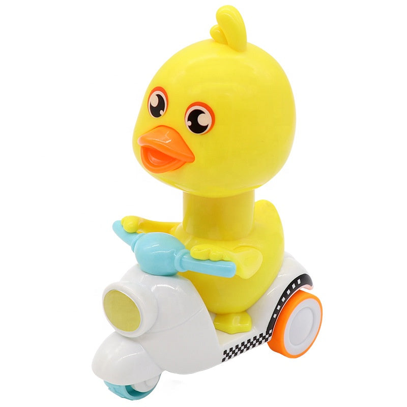 Juguete Pato en Scooter