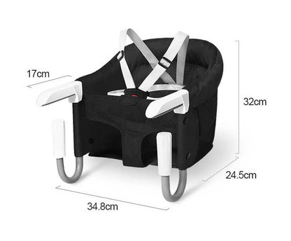 Silla portátil con gancho para bebés