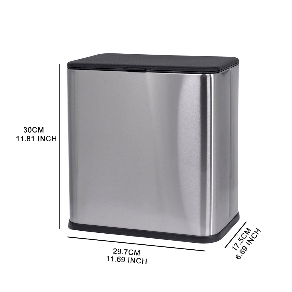 Cubo de Basura Colgante de Acero Inoxidable