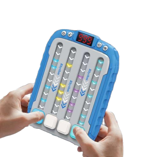 Fidget de ritmo con luces y sonido