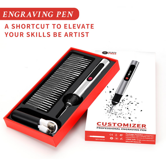 Pluma de tallado recargable