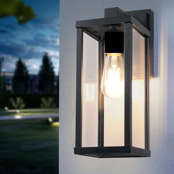 Cabezal de puerta con lámpara de pared de cristal LED