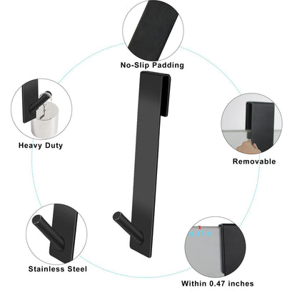 Ganchos de Puerta de Ducha Extendidos