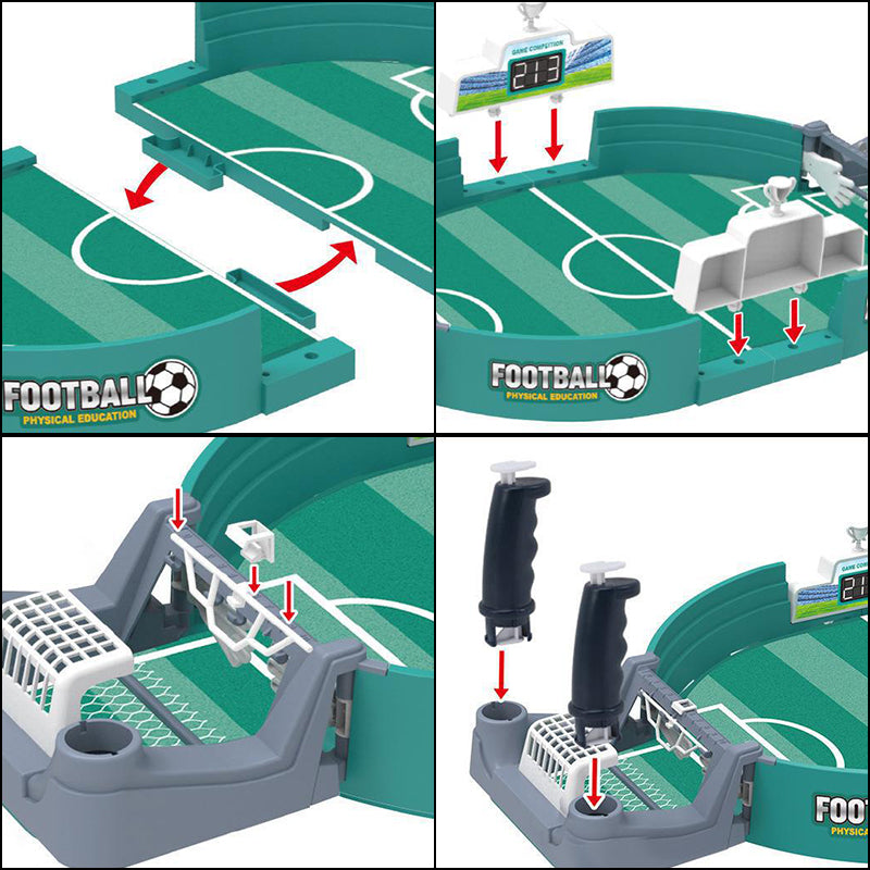 Juego de Mesa de Fútbol Portátil