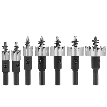 Juego de 5 Brocas de Sierra HSS (16–30 mm)