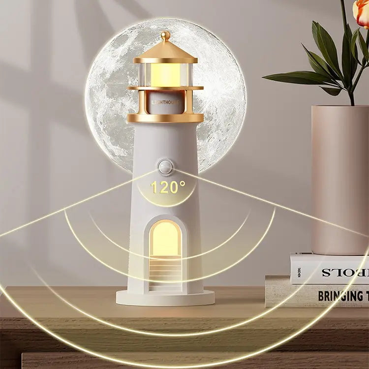 Lámpara de Noche LED en Forma de Faro