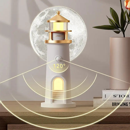 Lámpara de Noche LED en Forma de Faro