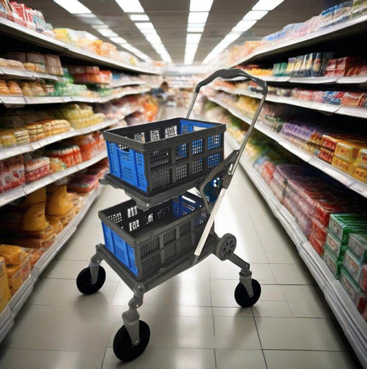 Carro de Compras Plegable