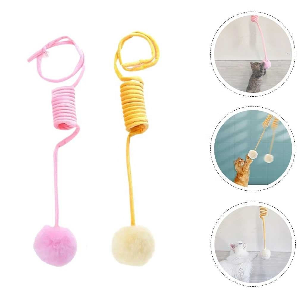 Juguete Interactivo con Cuerda Elástica y Bola con Resorte