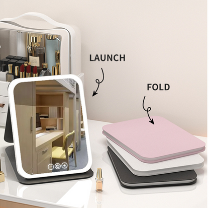 Espejo de Maquillaje LED de Lujo