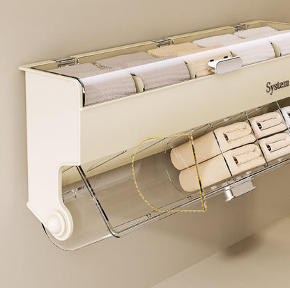 Organizador de Pared con Cajones Acrílicos