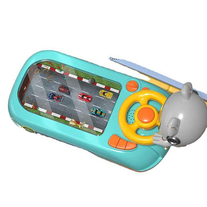 Consola de Juegos para Niños  Volante de Carreras